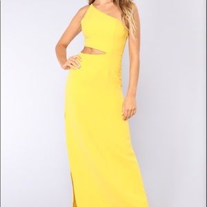 Yellow Prom Dress